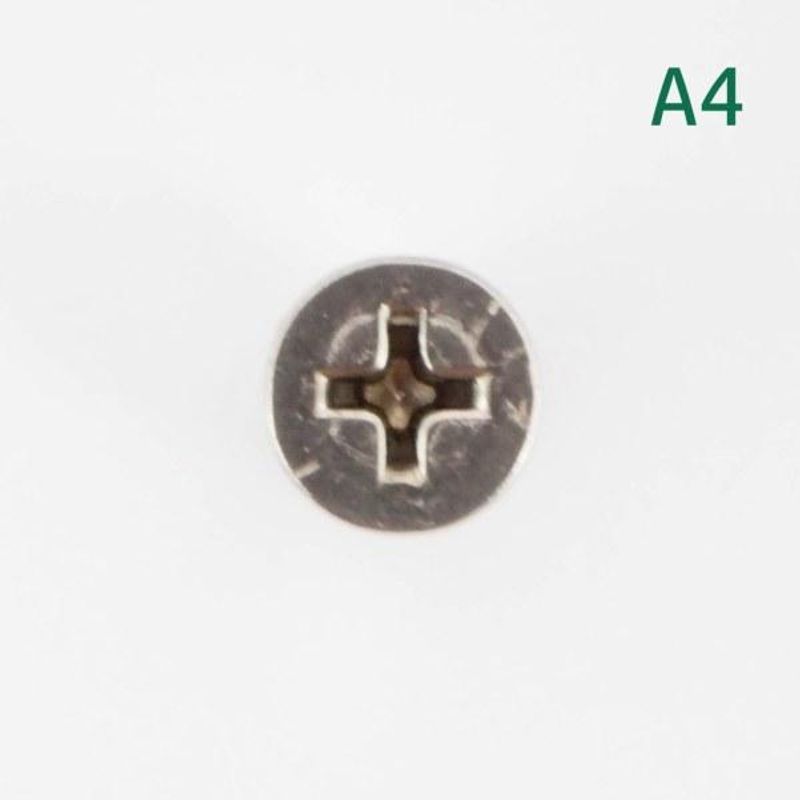 4,8x38 Plateskrue 50 stk Senkehode Syrefast A4